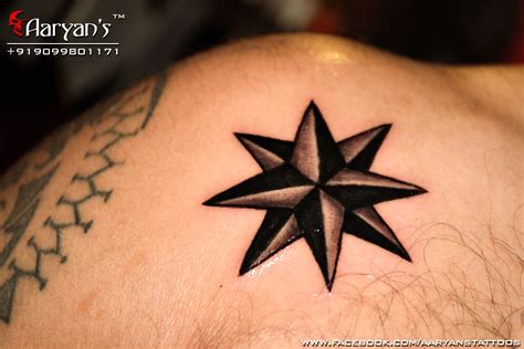 star tattoo on shoulder meaning|Star Tattoo Meanings: Face, Hand, Knee, Ear, Elbow and More